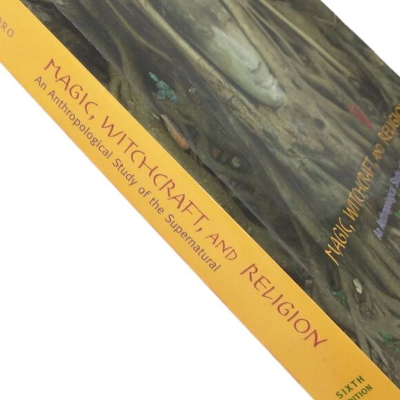 Magic Witchcraft Religion An Anthropological Study of Supernatural Book Lehman. - Picture 12 of 16